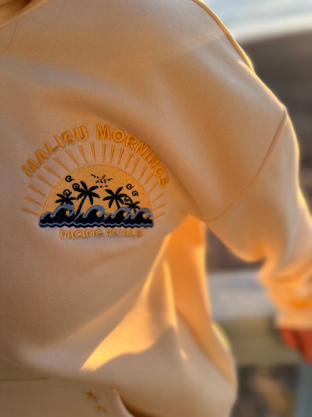 Malibu Mornings Hoodie - Butter Yellow