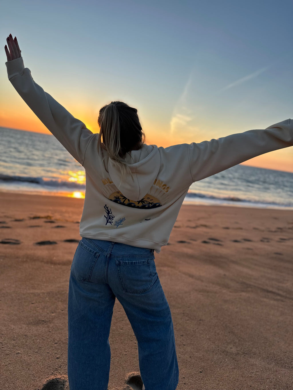 Malibu Mornings Hoodie - Butter Yellow